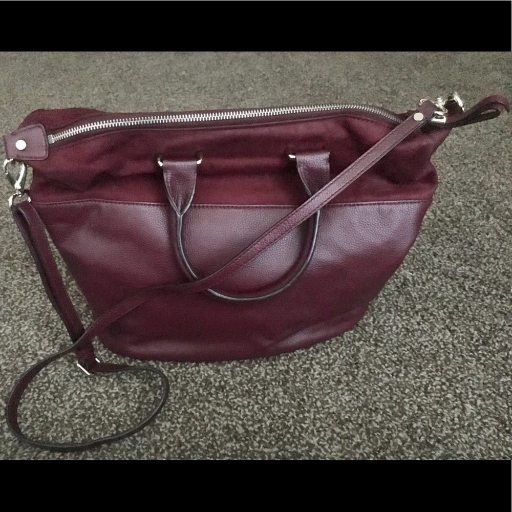 Women Burgundy Shoulder Bag